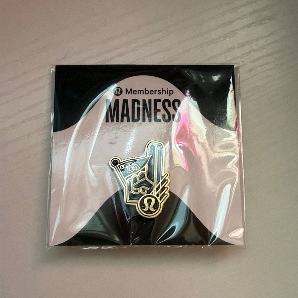 Lululemon Membership Madness Pin 2025 -new.